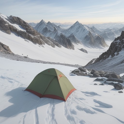 【登山】初心者が準備すべき装備 | 遭難を防ぐためのルート選びと対策 をイメージした 広角の風景、山 の写真
