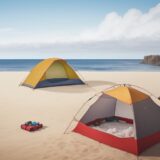 【海遊びおもちゃ】砂と塩を落とす手入れ | 長持ちさせる洗い方 をイメージした 広角の風景 の写真