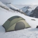 【低体温症】登山の濡れ対策以外の予防策 | 体温を維持する服装と行動法 をイメージした 広角の風景、山 の写真
