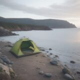 【海釣り道具】破損の原因と対策 | 長く使うためのメンテナンス方法 をイメージした 広角の風景 の写真