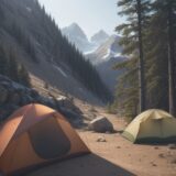 【登山ウェア】破れた生地の直し方 | おすすめの補修道具と手順 をイメージした 広角の風景、ハイキング の写真