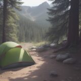 【登山】疲労を抑える飲み物 | 山行中の水分補給の選び方 をイメージした 広角の風景、ハイキング の写真