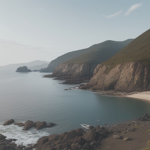 【潮の流れ】海での危険な場所 | 安全な釣りポイントの選び方 をイメージした 広角の風景 の写真