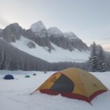 【登山用ギア】メンテナンスをするタイミング | 道具を長く使う手入れの方法 をイメージした 広角の風景、山 の写真