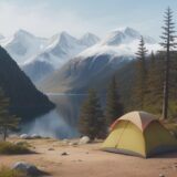 【登山ウェア】撥水機能を戻す方法 | おすすめのスプレーと使い方 をイメージした 広角の風景、ハイキング の写真