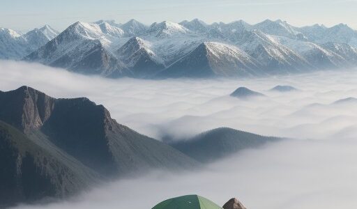 【登山】稜線を歩くルート | 雲海の景色が見える場所