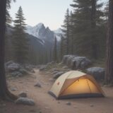 【サポーター】登山の疲れを減らす選び方 | 足への負担を抑える使い方 をイメージした 広角の風景、ハイキング の写真