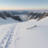 【登山】初心者が迷わない道選び | 正しい登山道の見極め方 をイメージした 広角の風景、山、登山道 の写真