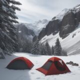 【登山】気温と湿度が体に与える影響 | 山行計画に役立つ知識 をイメージした 広角の風景、山 の写真