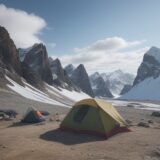 【登山用ギア】劣化防止剤の塗り方 | 道具を長く使うメンテナンス術 をイメージした 広角の風景、山 の写真