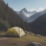 【毒草】山で触れたときの対処法 | 正しい洗い方と注意点 をイメージした 広角の風景、山 の写真