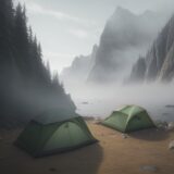 【海霧】視界が戻るタイミング | 安全な航行への判断基準 をイメージした 広角の風景 の写真