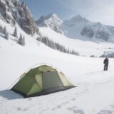 【ウィンタースポーツ】初挑戦のウェア選び | 雪山での服装と準備 をイメージした 広角の風景、冬、山、雪景色 の写真