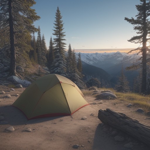 【登山ウエア】パッキングのコツ | 荷物を減らす圧縮方法 をイメージした 広角の風景、ハイキング の写真