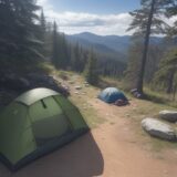 【登山用ザック】おすすめの洗剤 | 正しい洗い方と汚れ落としの手順 をイメージした 広角の風景、ハイキング の写真