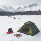 【低体温症】山の備えと対策 | 救急キットの中身と使い方 をイメージした 広角の風景、山 の写真