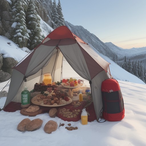 【行動食】登山の初心者が選ぶべき食品 | 体力を維持する持ち歩きメニュー をイメージした 夏、冬、山、登山道 の写真