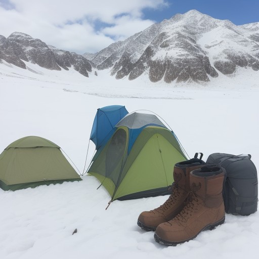 【山歩き】春の登山ルート | 実際に歩いた道の記録 をイメージした 春、雪景色、雪景色、山 の写真