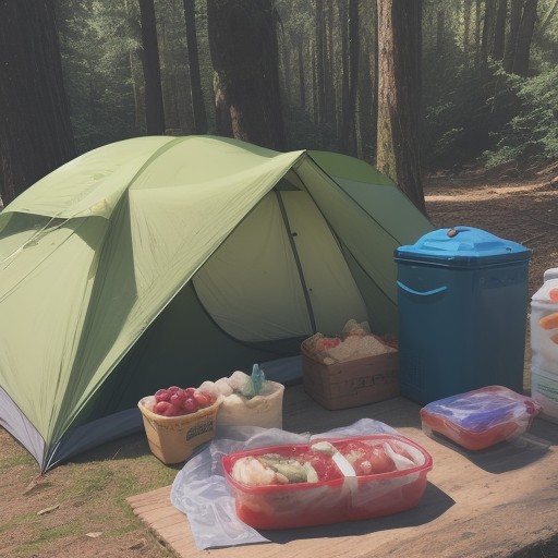 【キャンプ食材】夏場の保存方法 | 食材の腐敗を防ぐ対策とコツ をイメージした 夏 の写真