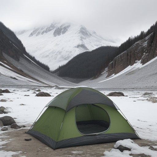 【登山ギア】正しい保管方法 | 長く使うためのメンテナンス手順 をイメージした 冬、山 の写真