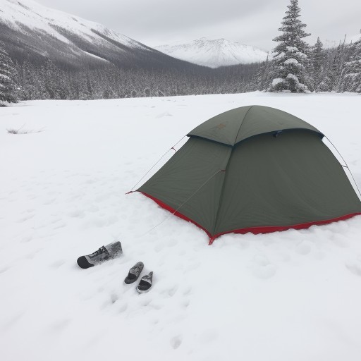 【低体温症】登山の濡れを防ぐ服装 | 体温を守る対策と装備の選び方 をイメージした 雪景色、山 の写真