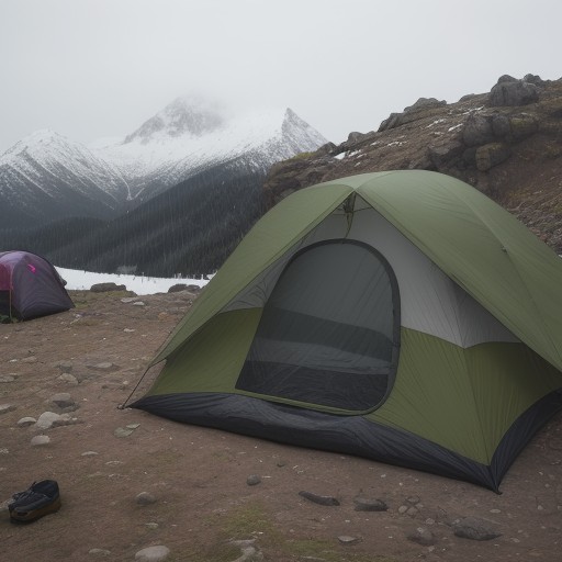 【登山道具】パッキングのコツ | 荷物を軽くまとめる方法 をイメージした 山 の写真