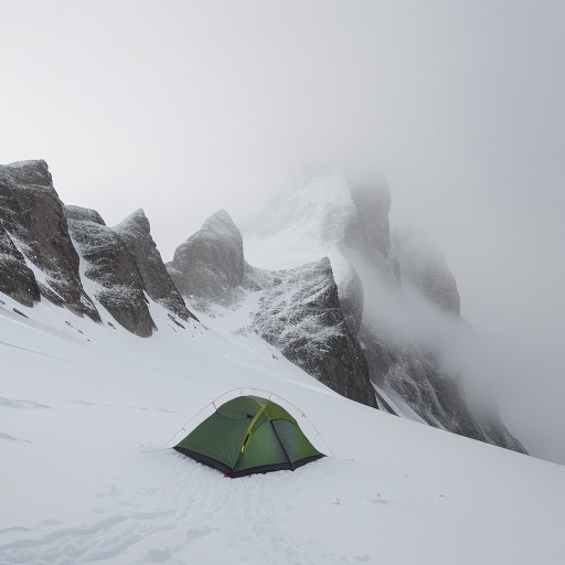 【登山】霧で視界が消えた時の判断 | 回復時間を待つ目安と注意点 をイメージした 山、登山道 の写真