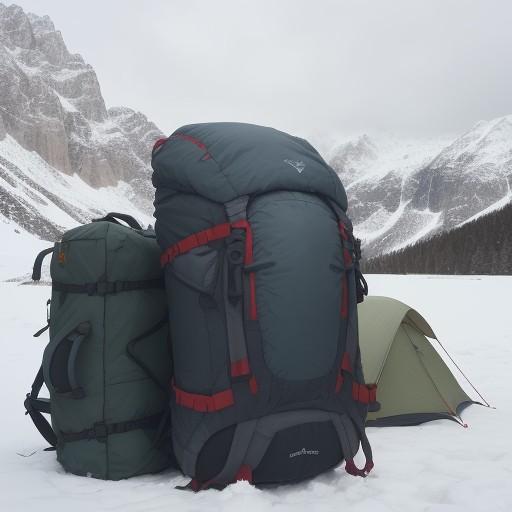 【登山装備】初心者が取り組む軽量化 | 荷物を減らすコツと選び方 をイメージした 冬、山 の写真