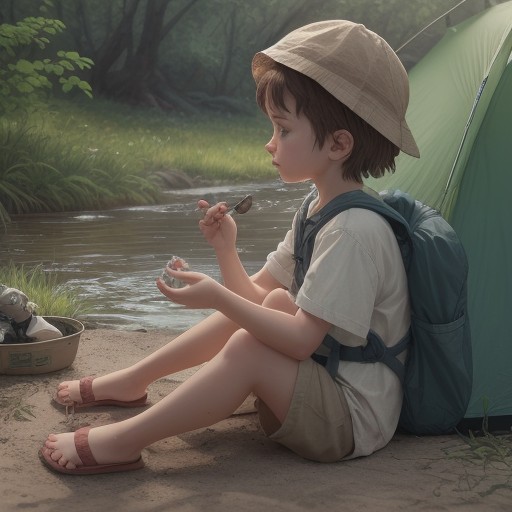 【生き物観察セット】子供と行く川遊び | 道具選びと使い方のコツ をイメージした 夏、川 の写真