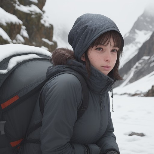 【低体温症】登山の震えへの対処法 | 体温を維持する装備と対策 をイメージした 山、登山道 の写真