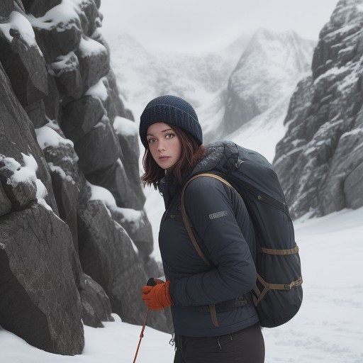 【山岳気象】登山の服装選び | 天候の変化に備える装備のポイント をイメージした 山、山、冬 の写真