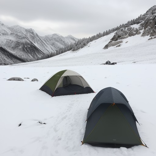 【登山ウエア】静電気を防ぐ素材選び | 冬山での不快感をなくす方法 をイメージした 冬、山、冬、山 の写真