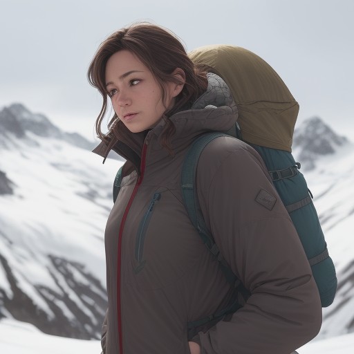 【登山】稜線の遮蔽物がない場所 | 風への対策と装備の選び方 をイメージした 山、稜線、ハイキング の写真