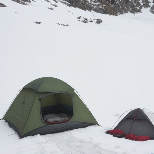 【低体温症】登山の現場で役立つ | 意識レベルの確認方法と判断基準 をイメージした 冬、山 の写真