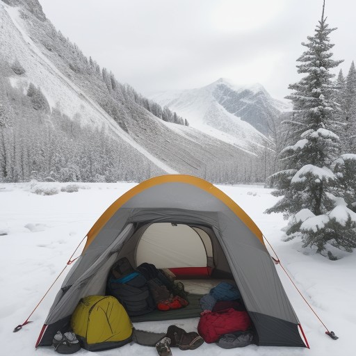 【山歩き】春の登山で準備したい持ち物 | 初心者向けの装備リスト をイメージした 春、雪景色、ハイキング の写真