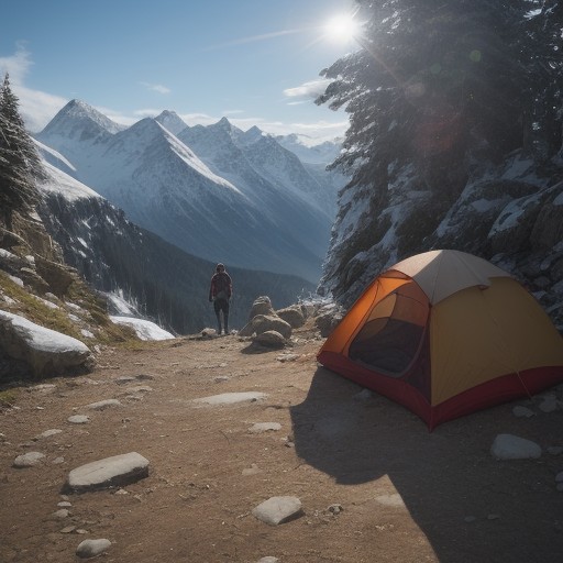 【登山初心者】疲労を残さないケア | おすすめのストレッチ方法 をイメージした 山 の写真