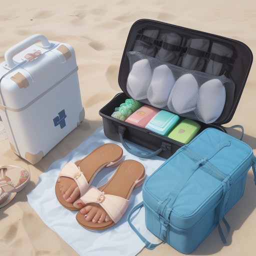 【海水浴】忘れ物を防ぐ持ち物リスト | 夏の海へ行く準備まとめ をイメージした 夏 の写真