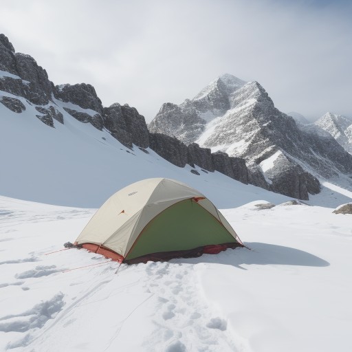 【登山】稜線を歩くルート | おすすめの時期と装備 をイメージした 雪景色、稜線、山、冬、ハイキング の写真