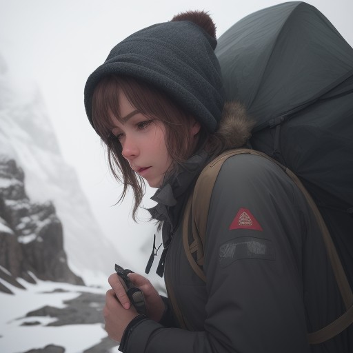 【登山】霧の中での進み方 | 安全な判断基準とルート確認のコツ をイメージした 山、登山道 の写真