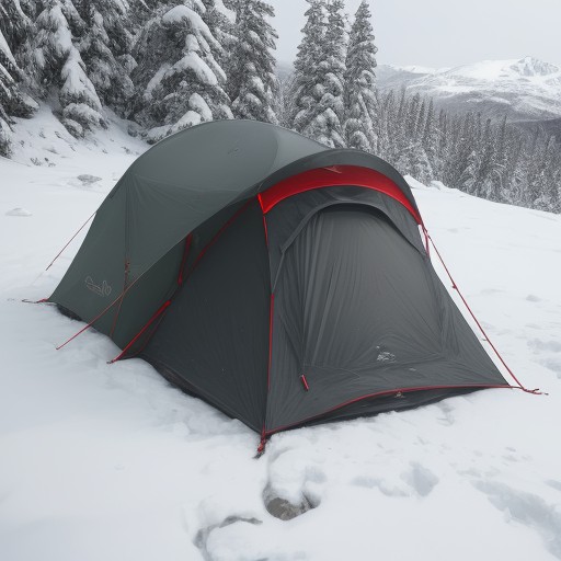 【低体温症】登山の濡れ対策以外の予防策 | 体温を維持する方法 をイメージした 山、冬 の写真