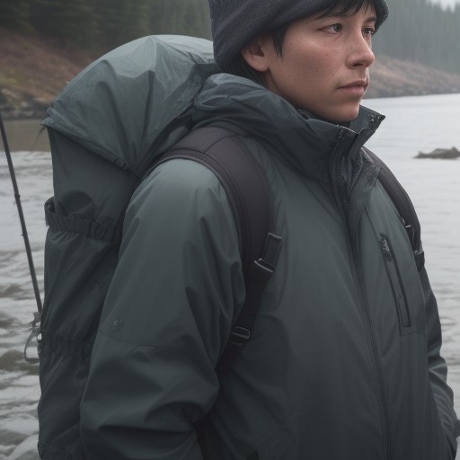 【川釣り】霧雨での体感温度低下 | おすすめの服装と対策 をイメージした 川 の写真