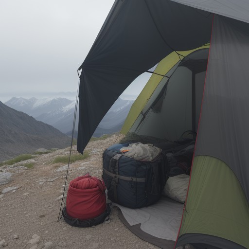 【登山用ギア】経年劣化を防ぐ保管方法 | 長く使うための手入れ術 をイメージした 山 の写真