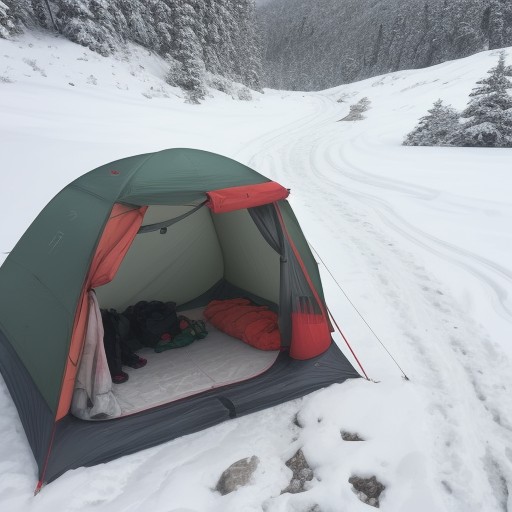 【トレイルランニング】冬の山道で気をつける点 | 気温に合わせた服装と装備 をイメージした 冬、登山道、山 の写真