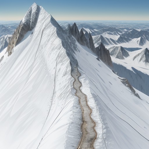 【登山地図】等高線の読み方 | 山の地形を確認する方法 をイメージした 山、稜線 の写真