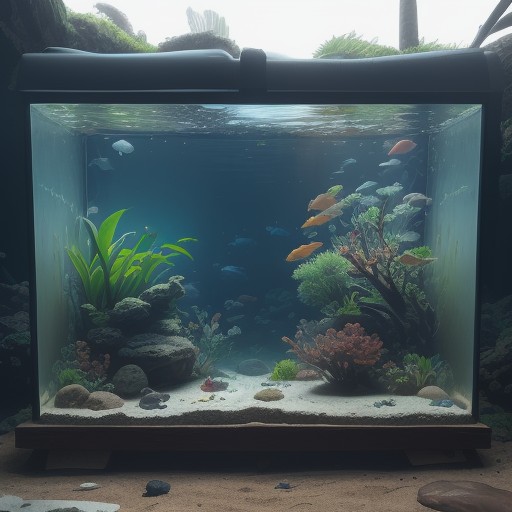 【フィッシュボード】水槽での熱帯魚飼育 | レイアウトのコツと選び方 をイメージした自然風景の写真