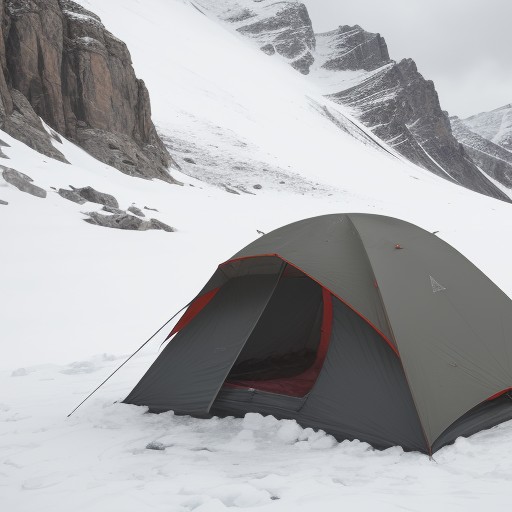 【登山】早朝の気温変化 | 山頂までの温度差と服装の選び方 をイメージした 冬、山、冬 の写真