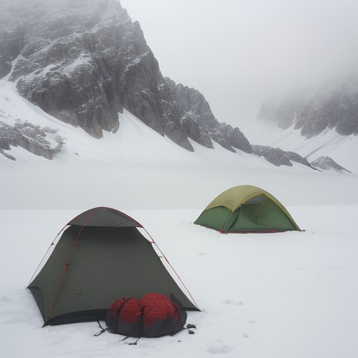 【登山】霧で視界が遮られた時の判断 | 回復の目安と安全な待ち方 をイメージした 山 の写真