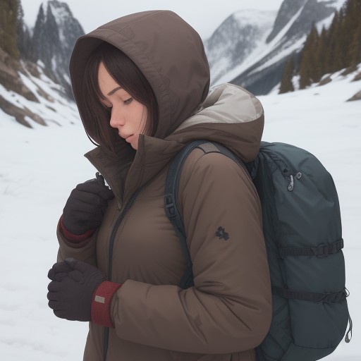 【秋登山】気温低下への対策 | 山での服装と持ち物 をイメージした 秋、山、登山道 の写真