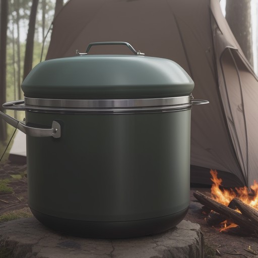 【キャンプクッカー】料理の幅を広げる選び方 | メイン料理を作る道具 をイメージした自然風景の写真