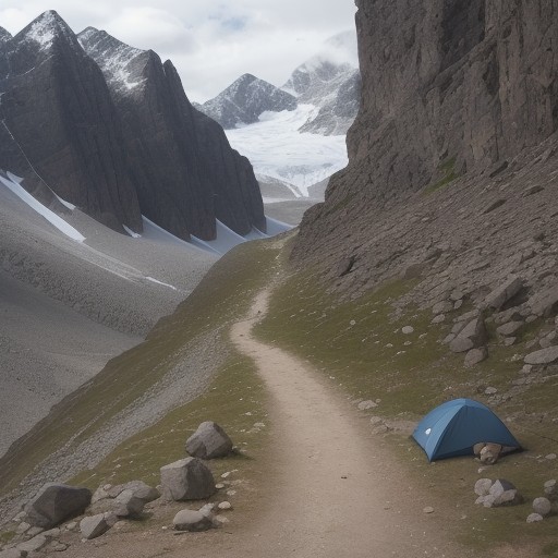 【登山】登頂後の下山ペース | 安全に歩くための注意点とコツ をイメージした 山、ハイキング の写真